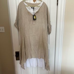 Two layered shift dress